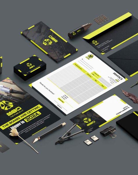 M80 branded stationery set design _ Modern Stationery_1738705623869